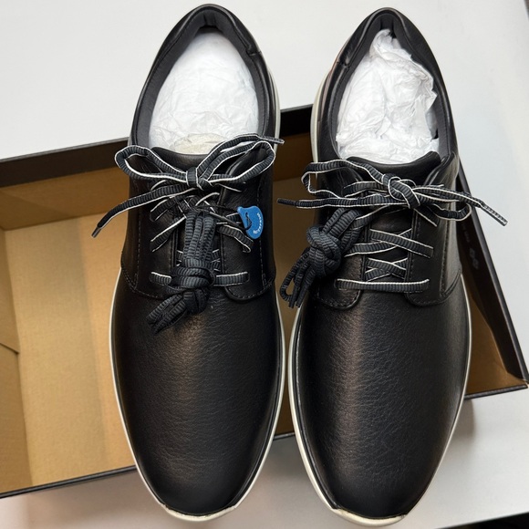 Johnston & Murphy XC4 Prentiss Plain Toe Black Waterproof Full Grain- 11 XW main image 5